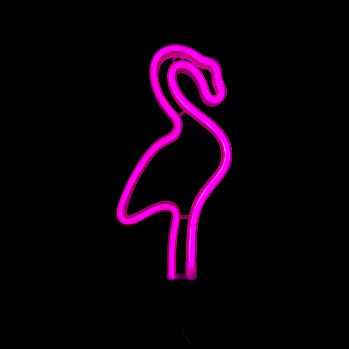 Neon Lamp - Flamingo - Incl. 3 Batterijen - 29 x 14 cm