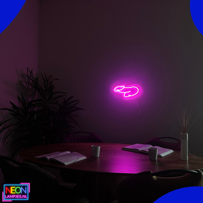 Neon Lamp - Piemel - Incl. Ophanghaakjes - Neon Sign - 23 x 33 cm