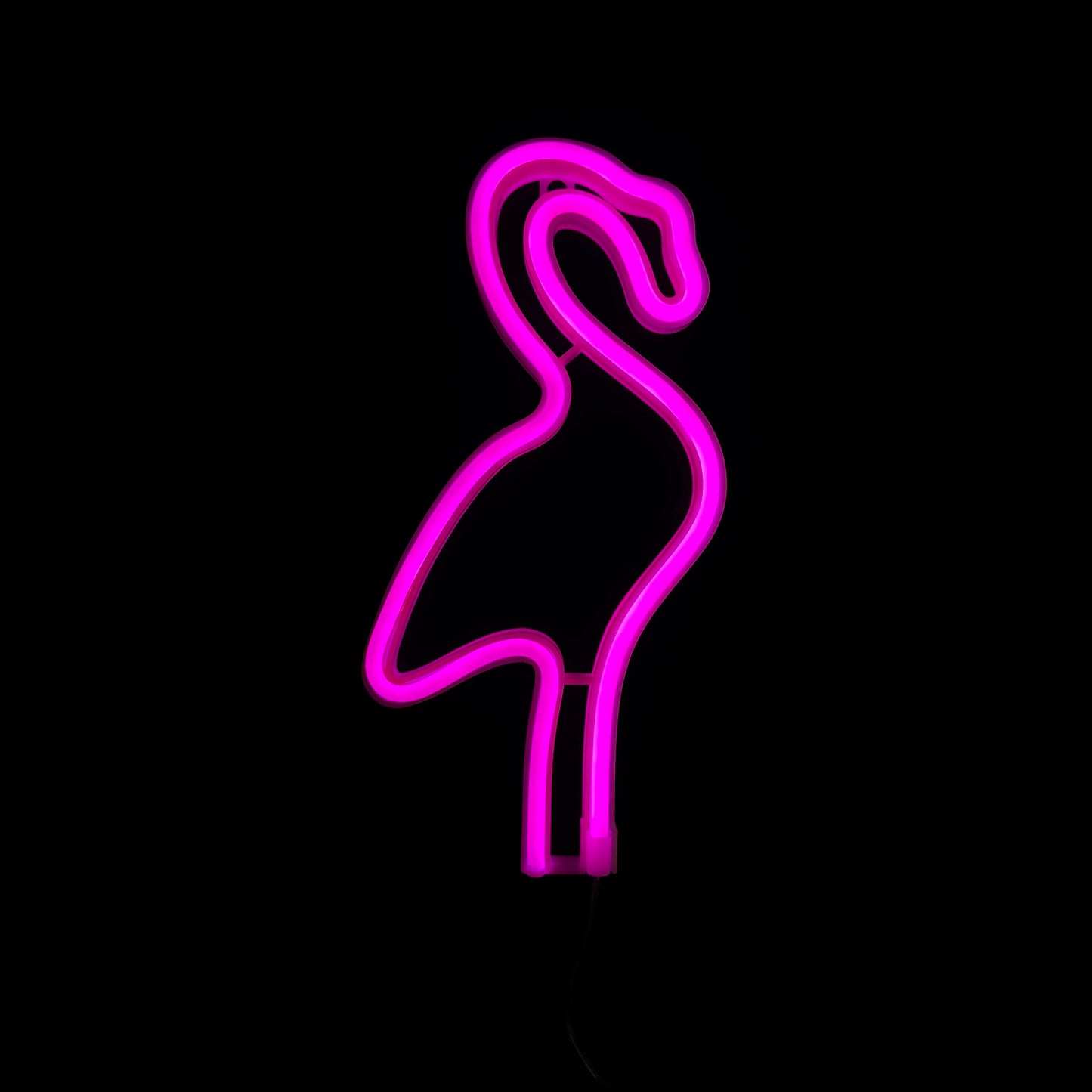 Neon Lamp - Flamingo - Incl. 3 Batterijen - 29 x 14 cm