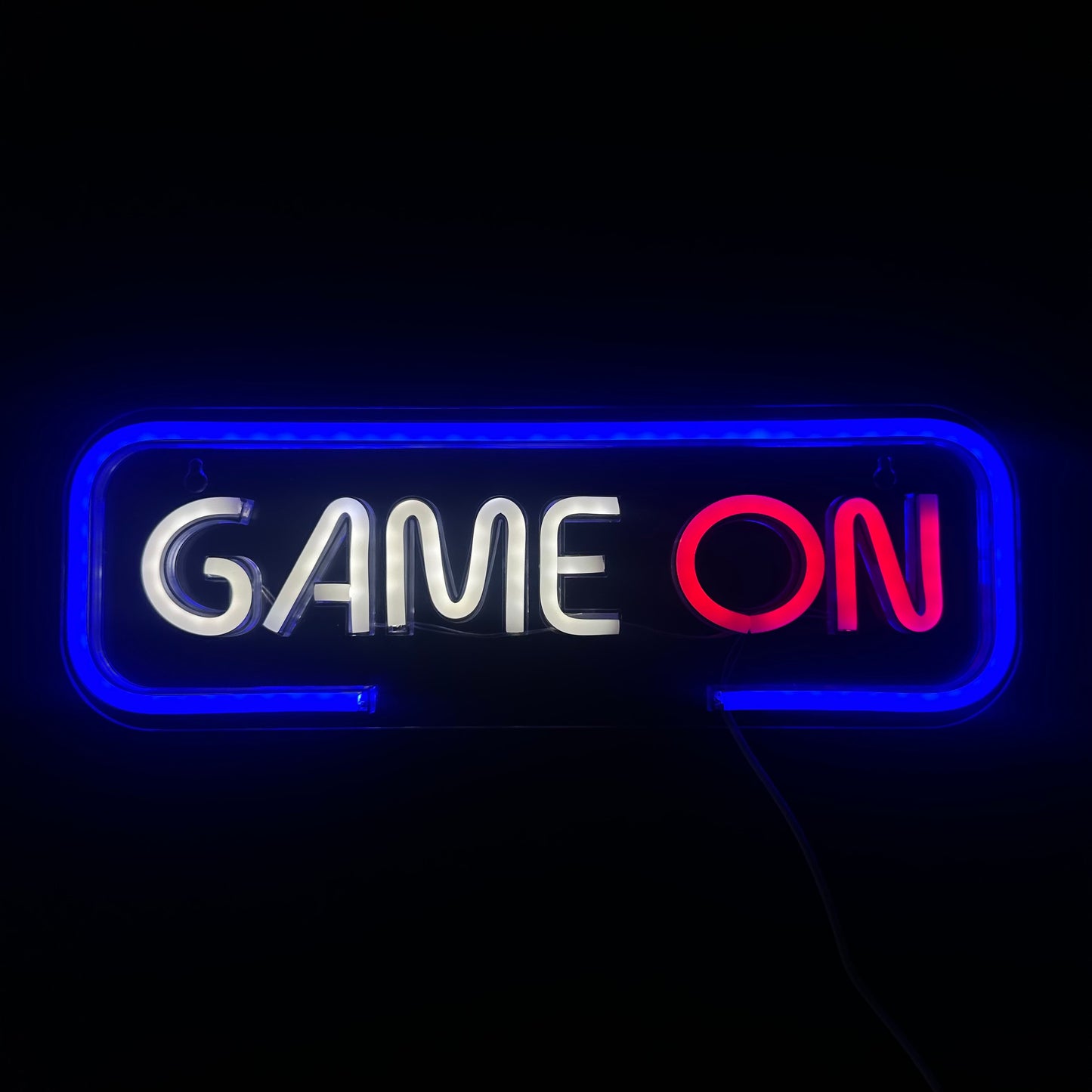 Neon Lamp - Game On - Dimbaar - Incl. Ophanghaakjes - Neon Sign - 14,5 x 42 cm