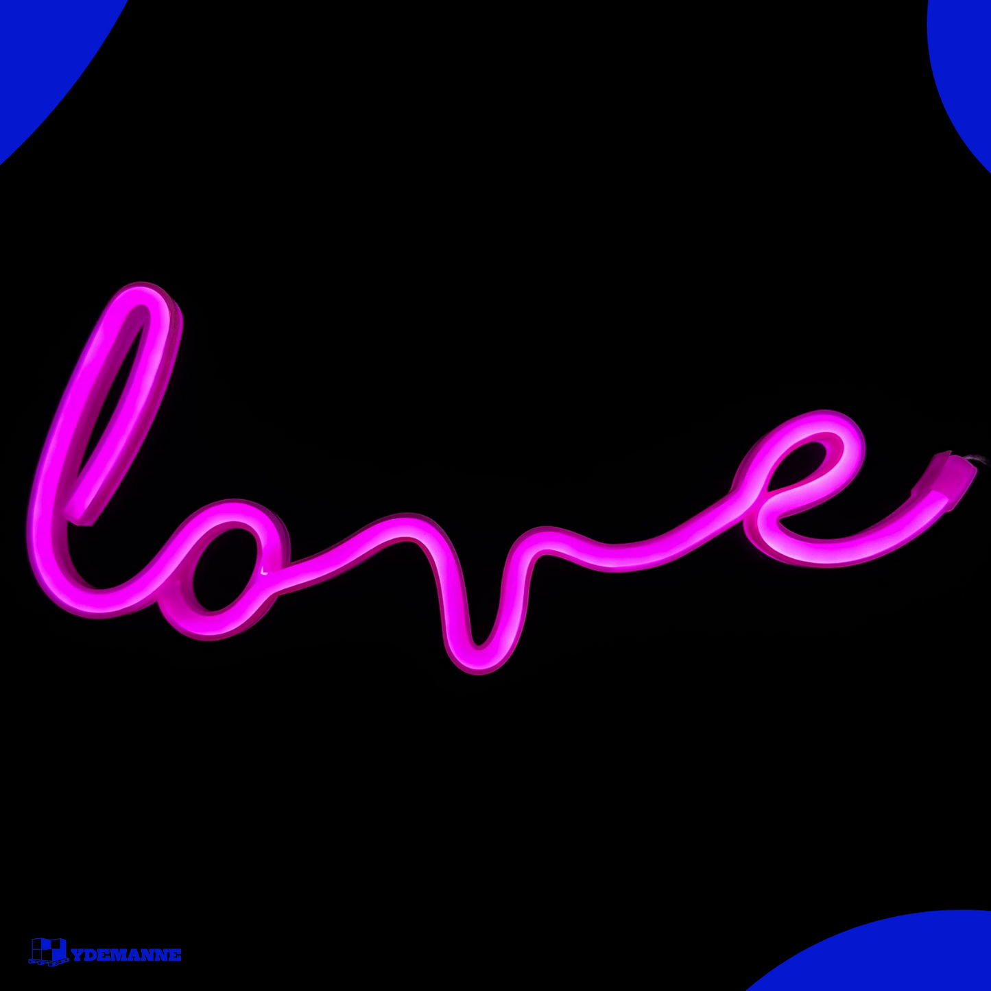 Neon Lamp - Love - Roze - Incl. 3 Batterijen - 15 x 34 cm